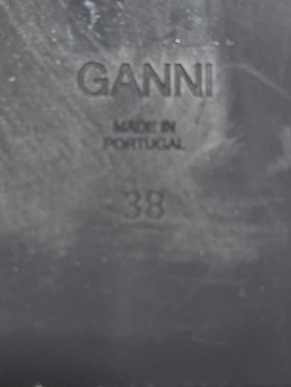 GANNI Feminine Buckle Ballerina Flats Size (38) - Picture 8 of 8